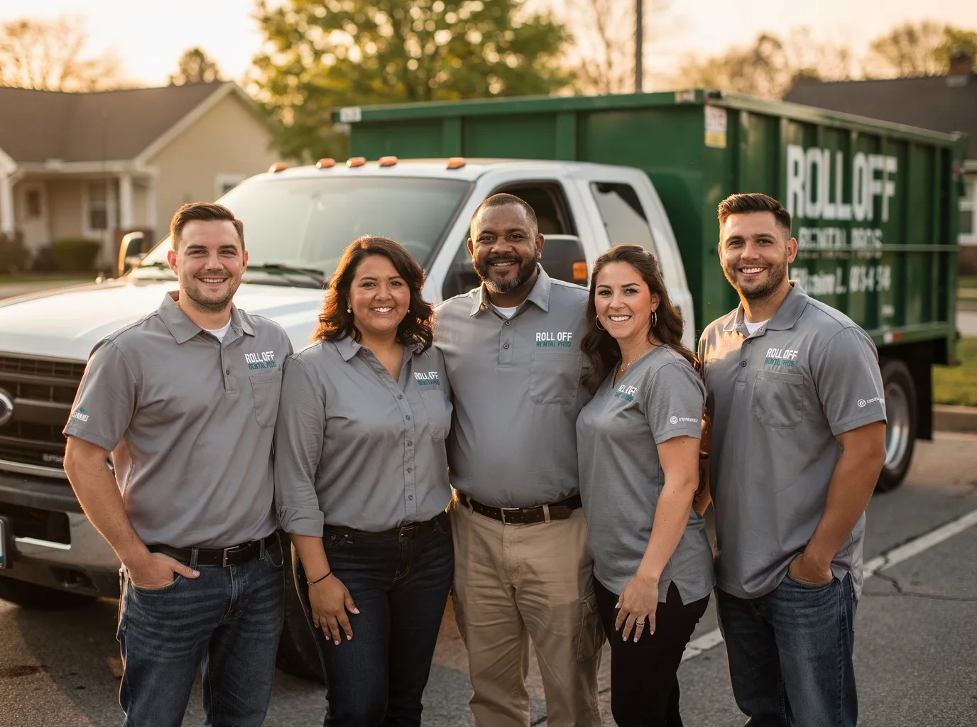 Roll Off Dumpster Rental company in Lankin, ND